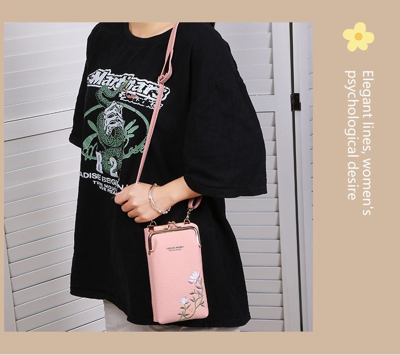 Women Sling Cross-Body Wallet
