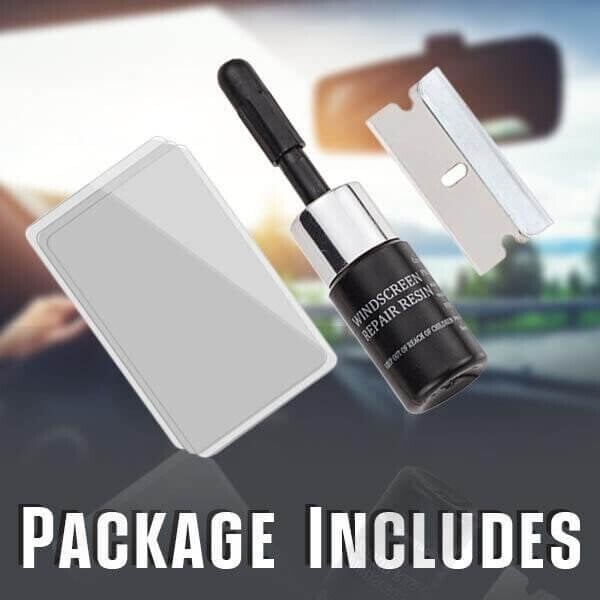 🔥2026 Hot Sale Buy 2 Get 3 Free🔥Cracks Gone Glass Repair Kit