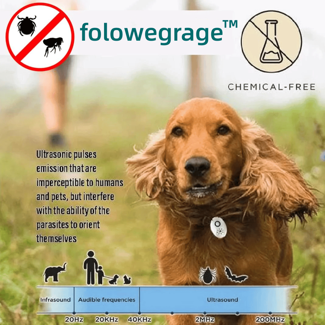 Ultrasonic Flea & Tick Repeller