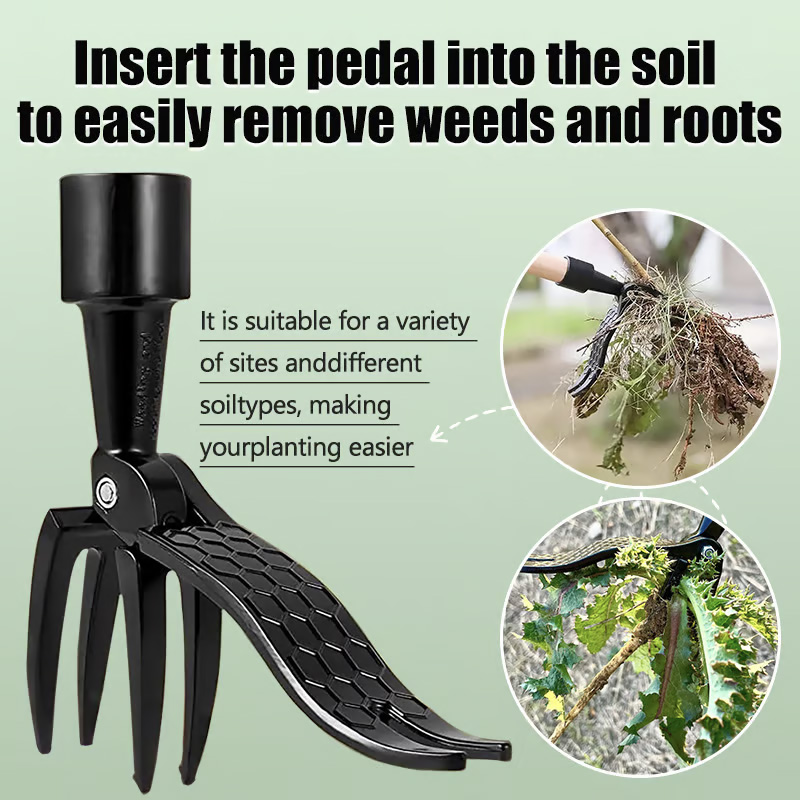 💥LAST DAY SALE 49% OFF🔥- Heavy-Duty Detachable Stand Up Weed Puller