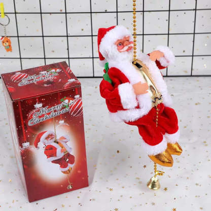 A complete set of Santa Claus toys/decorations to liven up your home/Christmas gifts