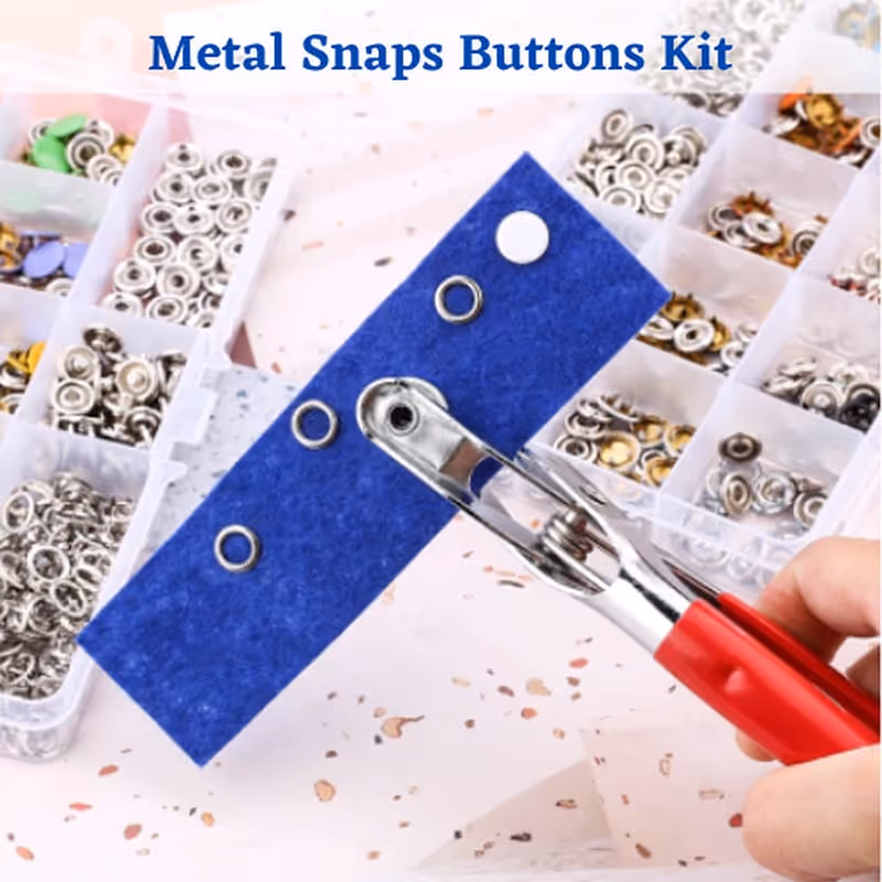 🔥Last Day 59% OFF🔥 Metal Snaps Buttons Kit