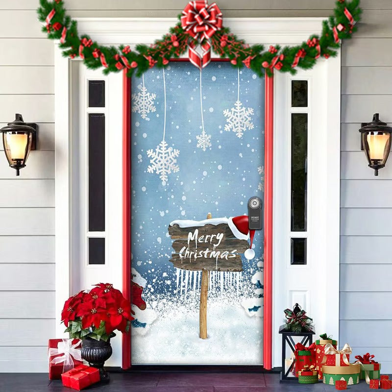 2026 Christmas Front Door Decoration