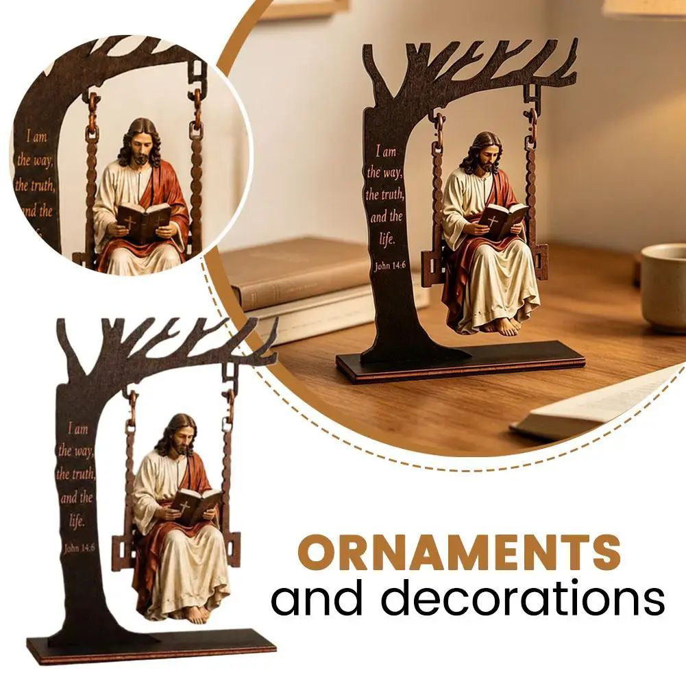 ✝️📚Christian Jesus Swing Ornament