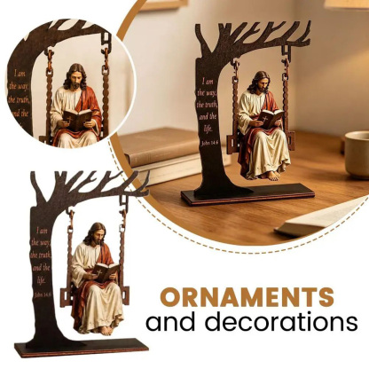 ✝️📚Christian Jesus Swing Ornament