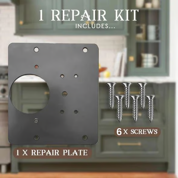 👍Hinge Repair Kit, Fix Broken Hinge Instantly!