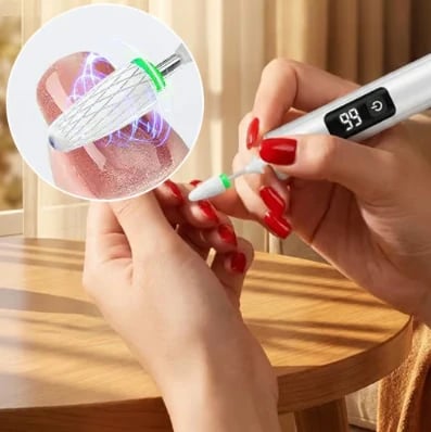 🔥 LAST DAY 49% OFF-Electric Nail Grinder With LED Light