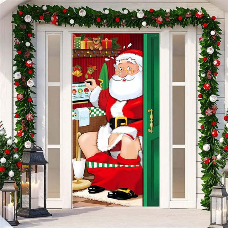 2026 Christmas Front Door Decoration