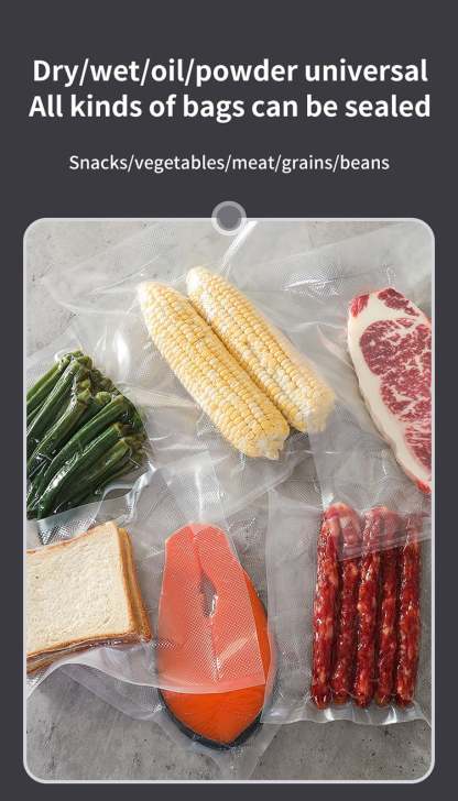 🥗 Keep Your Food Fresh – 49% OFF – ✨Mini Wireless Vacuum Sealer