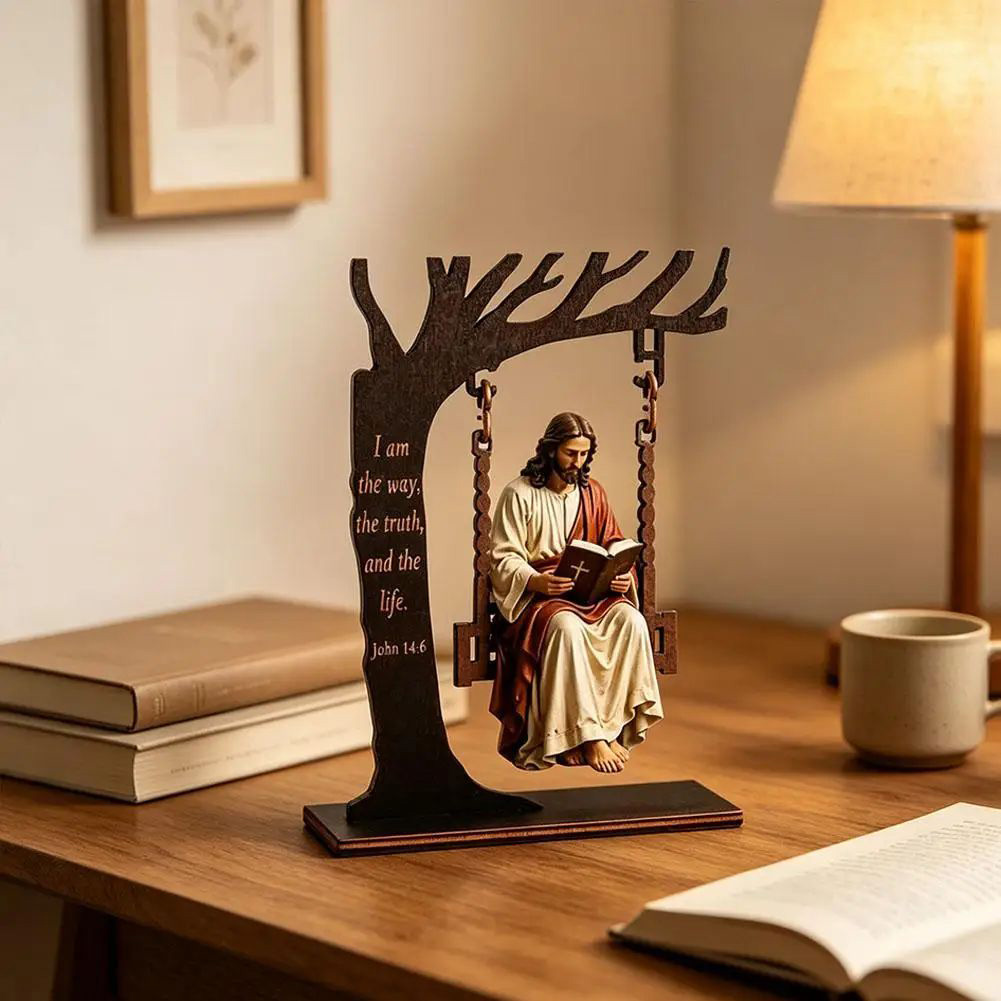 ✝️📚Christian Jesus Swing Ornament
