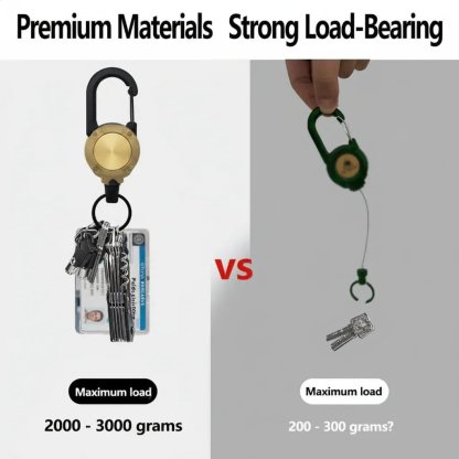 ✨Heavy‐Duty Retractable Keychain