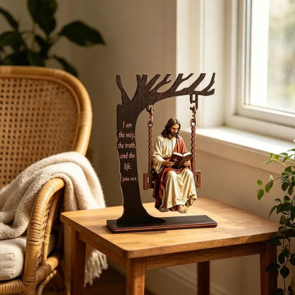 ✝️📚Christian Jesus Swing Ornament