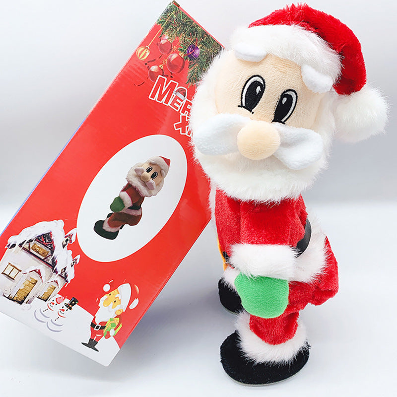 A complete set of Santa Claus toys/decorations to liven up your home/Christmas gifts
