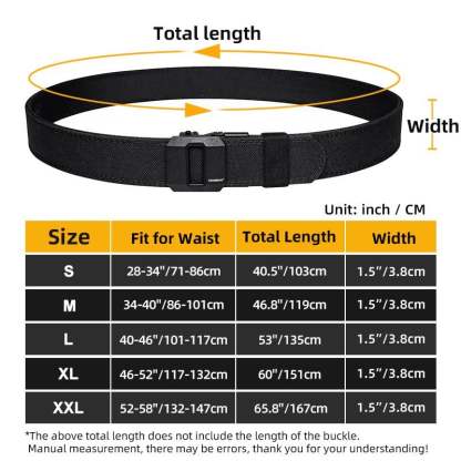 🎁Last Day Promotion 49% OFF🔥 EDC Nylon Ratchet Belt