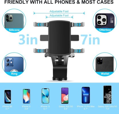 2026 True Upgraded🔥360°Multifunctional Car Dashboard Mobile Phone Holder
