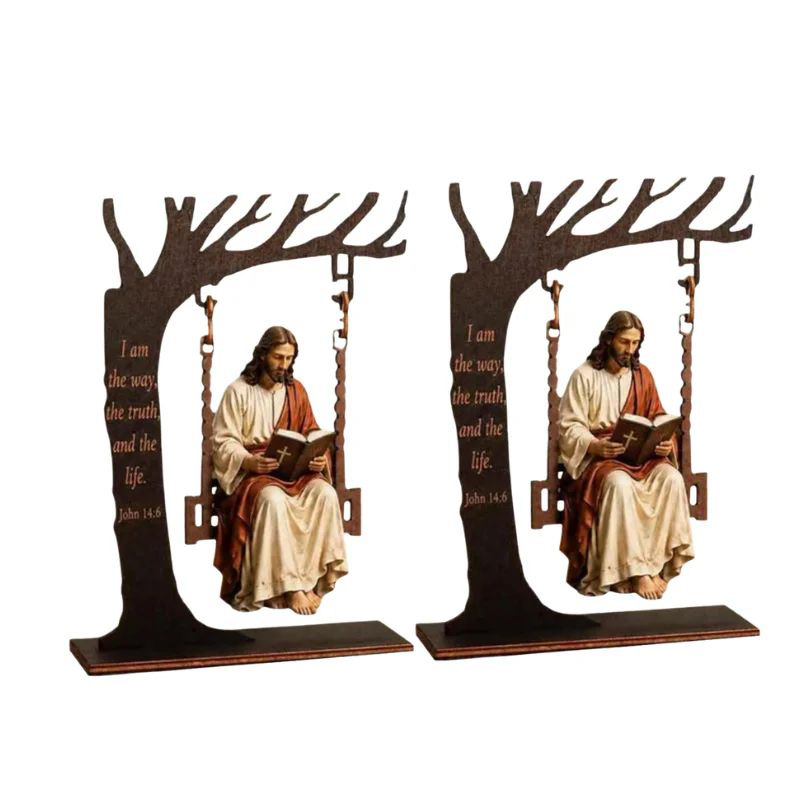 ✝️📚Christian Jesus Swing Ornament