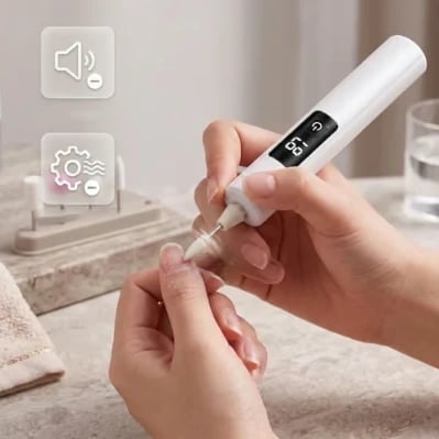 🔥 LAST DAY 49% OFF-Electric Nail Grinder With LED Light