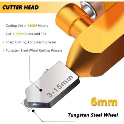 🔧Professional 2-in-1 Ceramic & Glass Tile Cutter - Portable Construction Hand Tool for Perfect Cuts