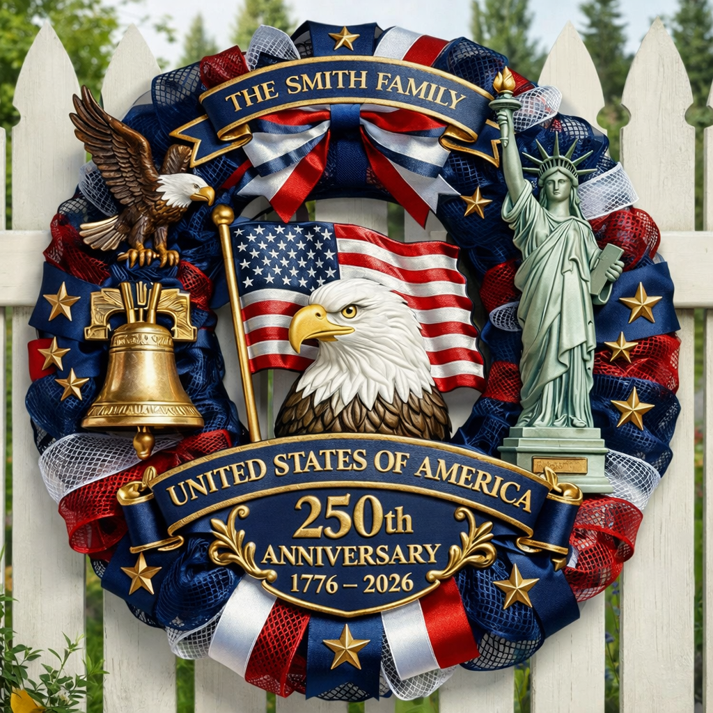 US Celebrate America’s 250th Anniversary Decor