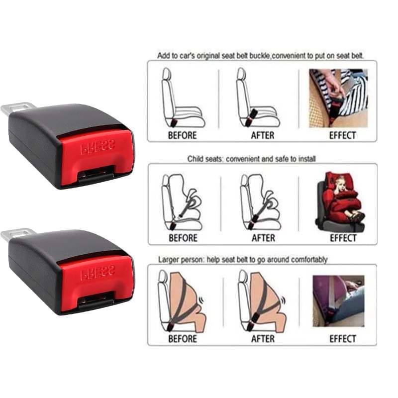 🔥Last Day 49% OFF🔥🎉Car Belt Buckle Extension Seat Belt Clips🚗