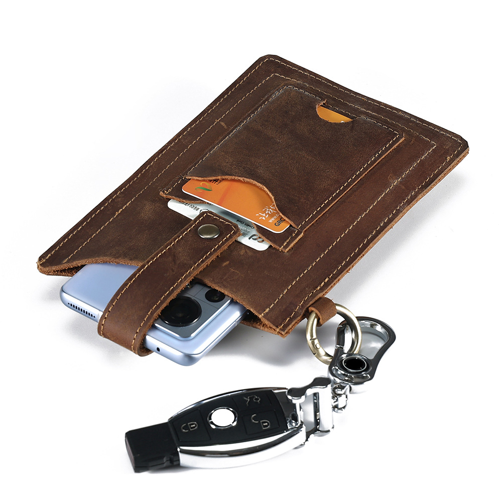 Multifunctional Leather Mobile Phone Bag
