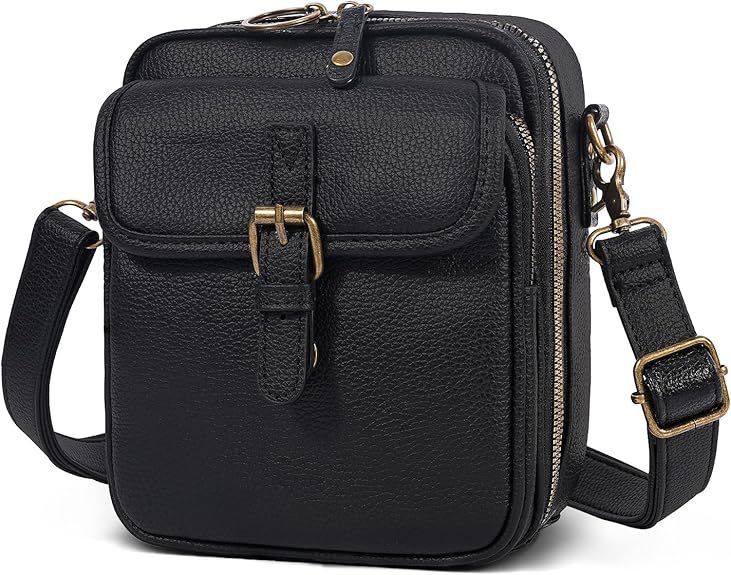 🔥Today's Lowest Price - 2026 Upgrade Vintage Anti-Theft Crossbody Purse 🔥Crossbody Leather Bag