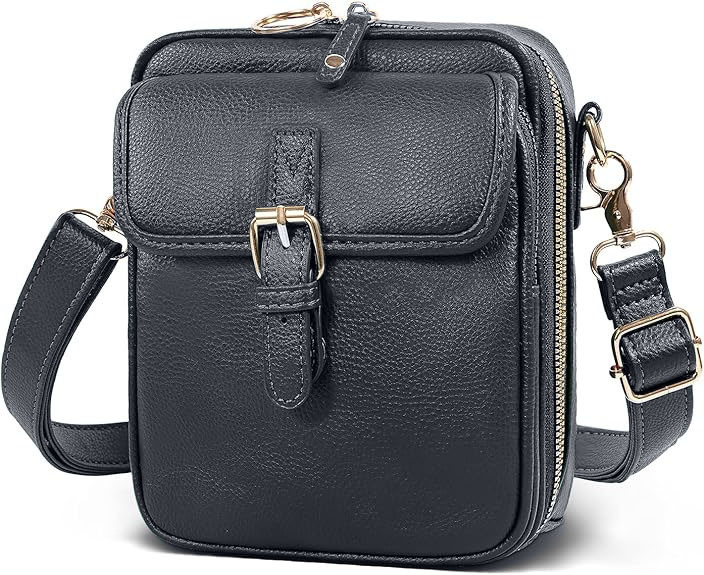 🔥Today's Lowest Price - 2026 Upgrade Vintage Anti-Theft Crossbody Purse 🔥Crossbody Leather Bag
