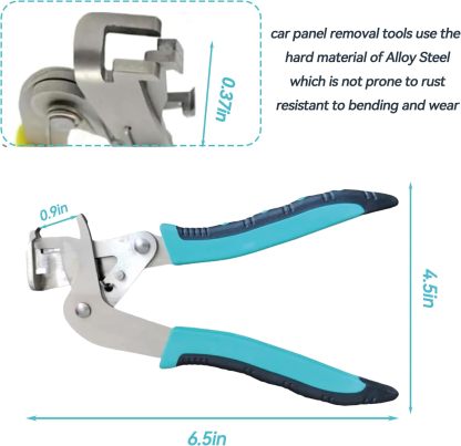 Car Clip Pliers, Plastic Snap Plier, Clip Plier Automotive, Cars Clip Pliers and Disassembly Tools, Fastener Removal Tool, Car Disassembly Tools, Plastic Rivet Removal Tool (1PCS)