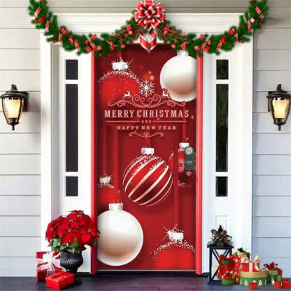 2026 Christmas Front Door Decoration