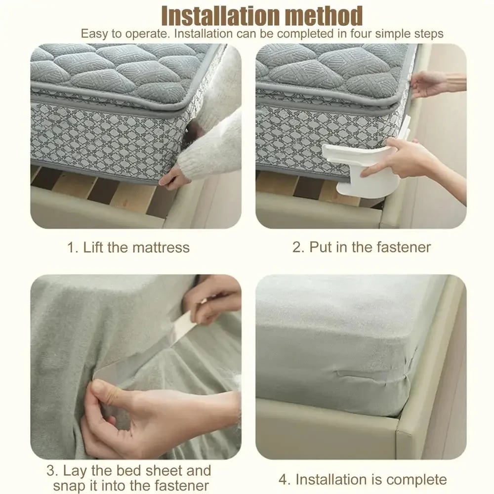 💖This Week's Special Offer - 🛏️Non-slip Sheet Holders