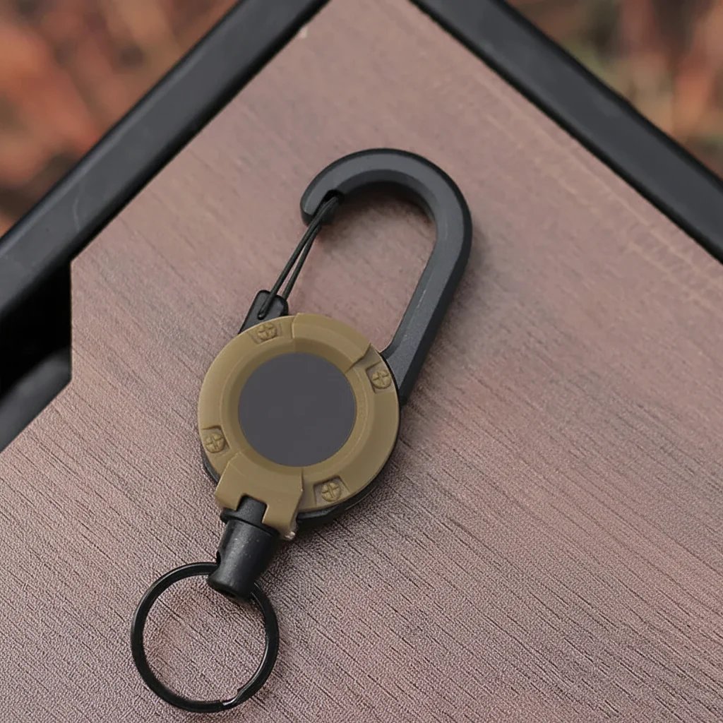 ✨Heavy‐Duty Retractable Keychain