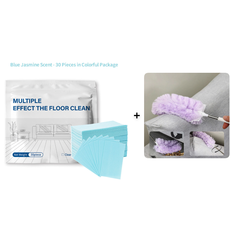30-Pieces Multi-Effect Floor Cleaning Sheets