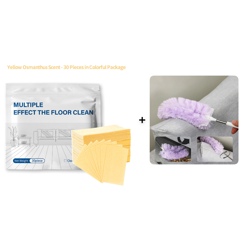 30-Pieces Multi-Effect Floor Cleaning Sheets