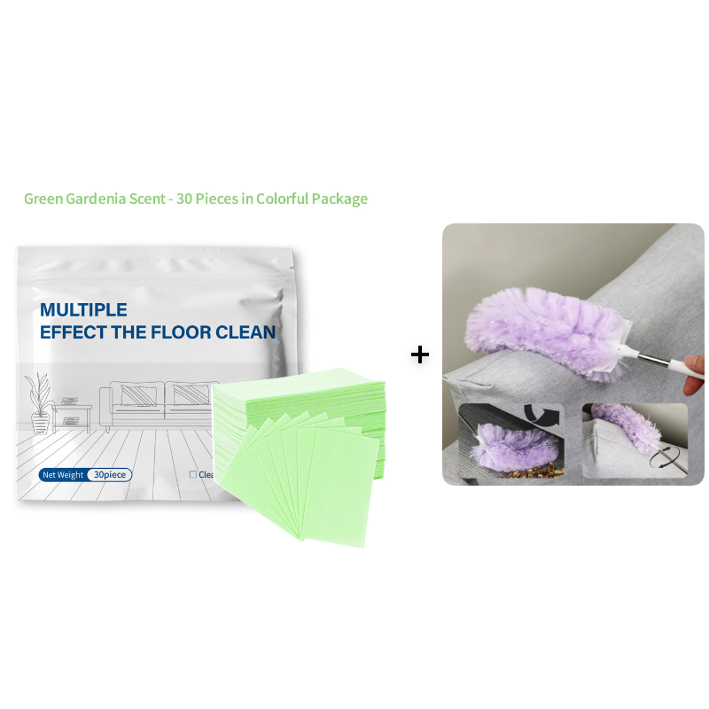 30-Pieces Multi-Effect Floor Cleaning Sheets