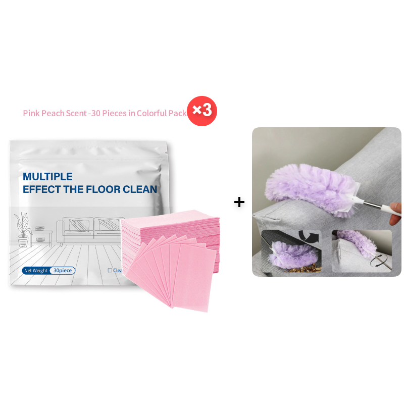 30-Pieces Multi-Effect Floor Cleaning Sheets