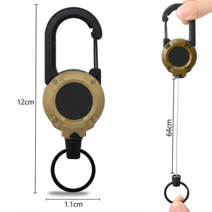 ✨Heavy‐Duty Retractable Keychain