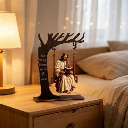 ✝️📚Christian Jesus Swing Ornament