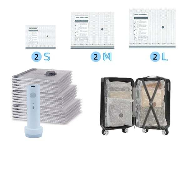 ✨Last Day 49% OFF✨X7 Cordless Travel Vacuum Bag