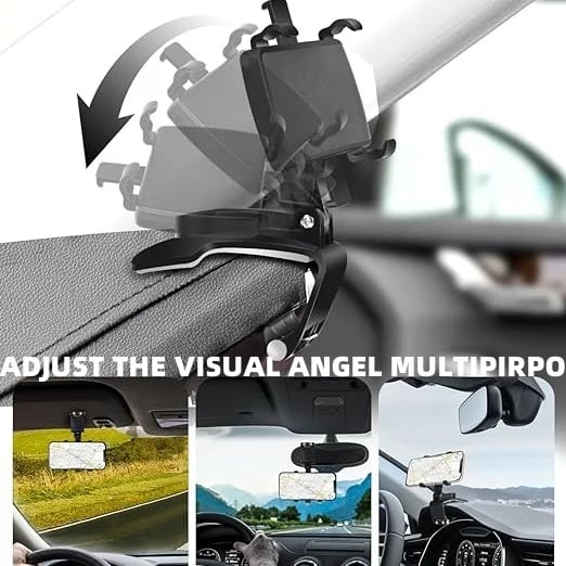 2026 True Upgraded🔥360°Multifunctional Car Dashboard Mobile Phone Holder