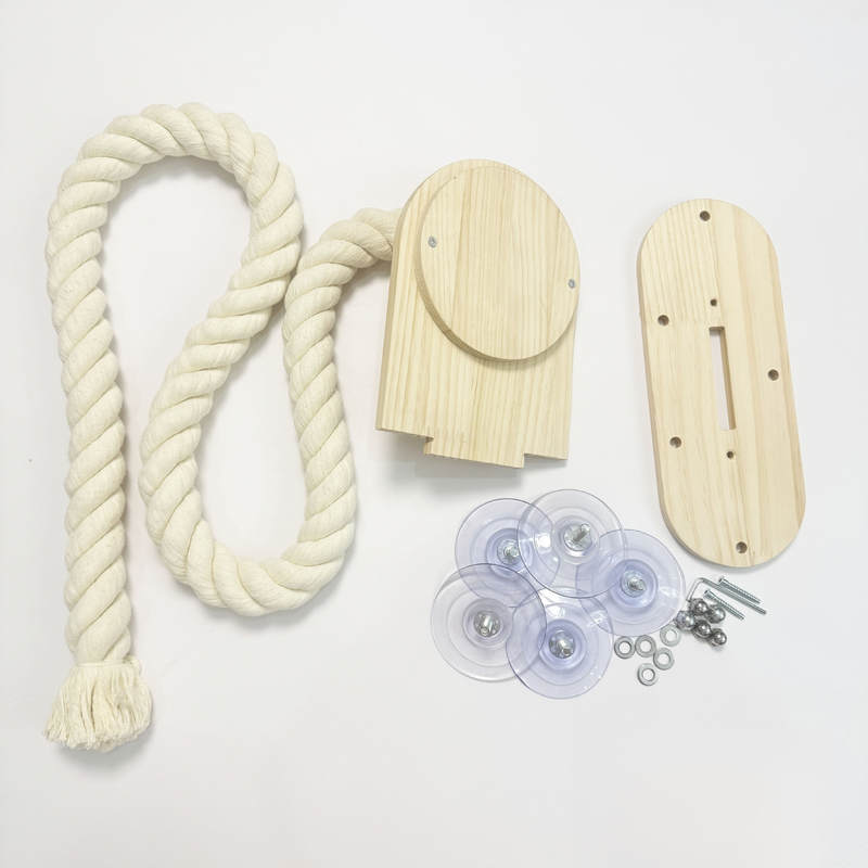 Wooden cat rack cat scratching post