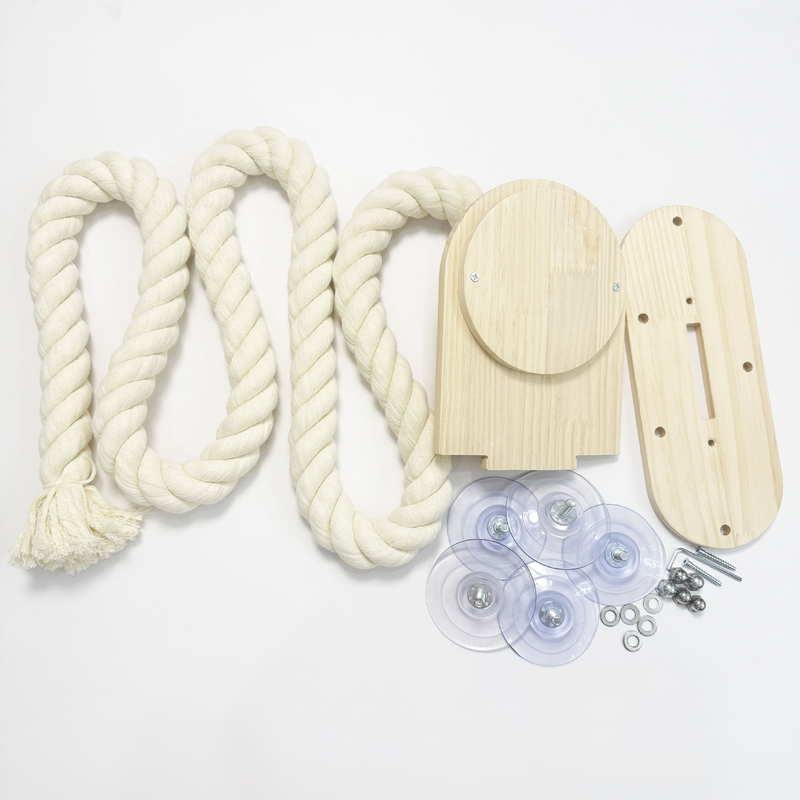 Wooden cat rack cat scratching post