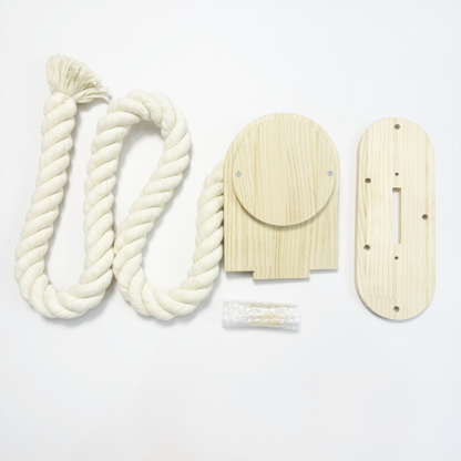 Wooden cat rack cat scratching post