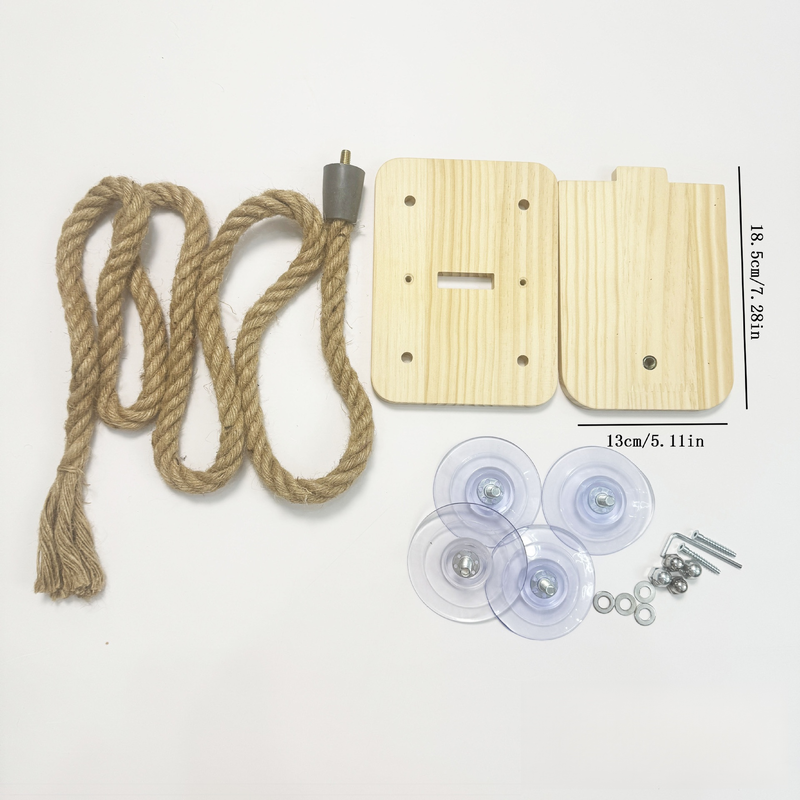 Wooden cat rack cat scratching post