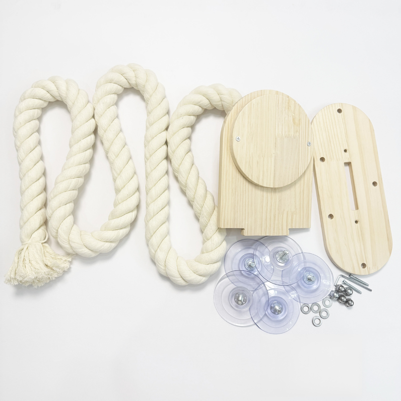 Wooden cat rack cat scratching post