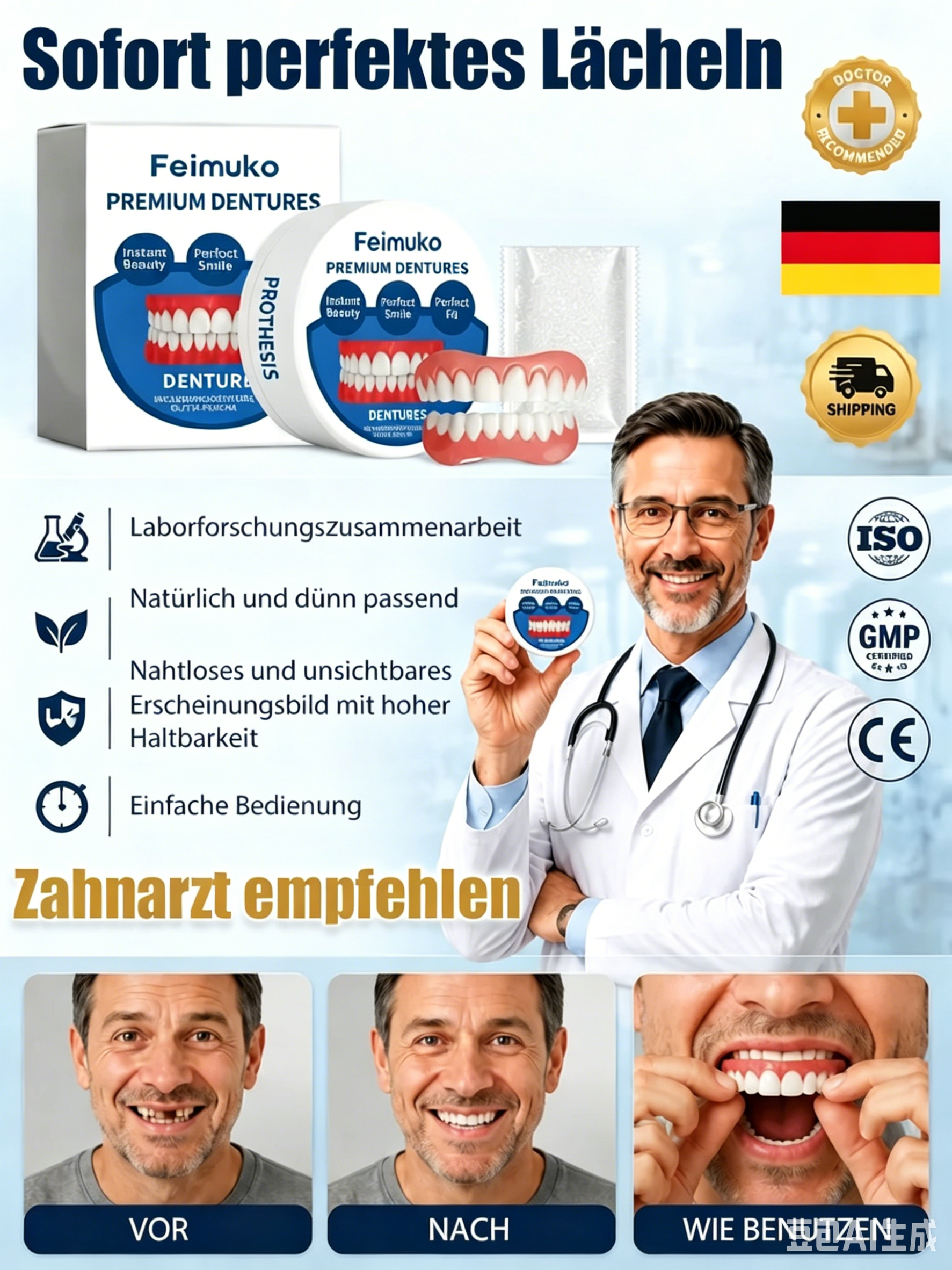 【🇩🇪 Schmid Dental Lab 🇩🇪】TÜV-Geprüft: Präzisions-Zahnersatz aus München ✨