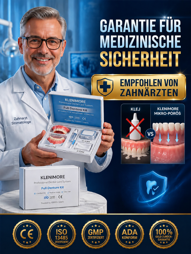 【✨ Flexi-Prothese ✨】Perfekter Halt in 3 Schritten: Absolut unsichtbar! 😁
