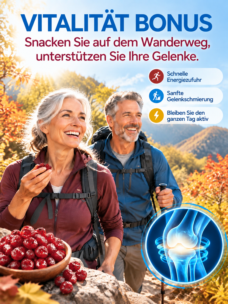 ✨ Montmorency Sauerkirschen  | Reich an Anthocyanen • 100% Natur & Ohne Zusatzstoffe • Gelenkgesundheit