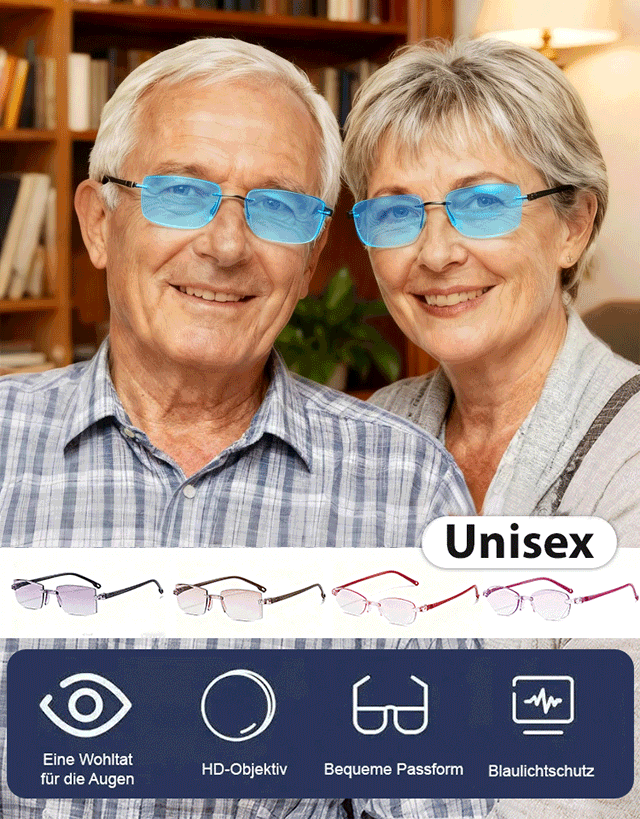 【💯 Schluss mit unscharfer Sicht! 💯】 Intelligente Auto-Fokus-Brille aus Jena 🇩 Passt sich in 0,1s an. 👓 Für Handy, PC & Auto. 🛡️ Ultraleichtes Titan, bruchsicher & biegsam. 🌞️ Inkl. automatischer Sonnen-Tönung & Blaulichtfilter.