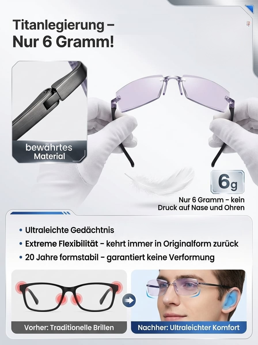 ✨ Intelligente Autofokus-Brille | Jena-Optik-Technologie | TÜV-geprüfte deutsche Qualität ✅