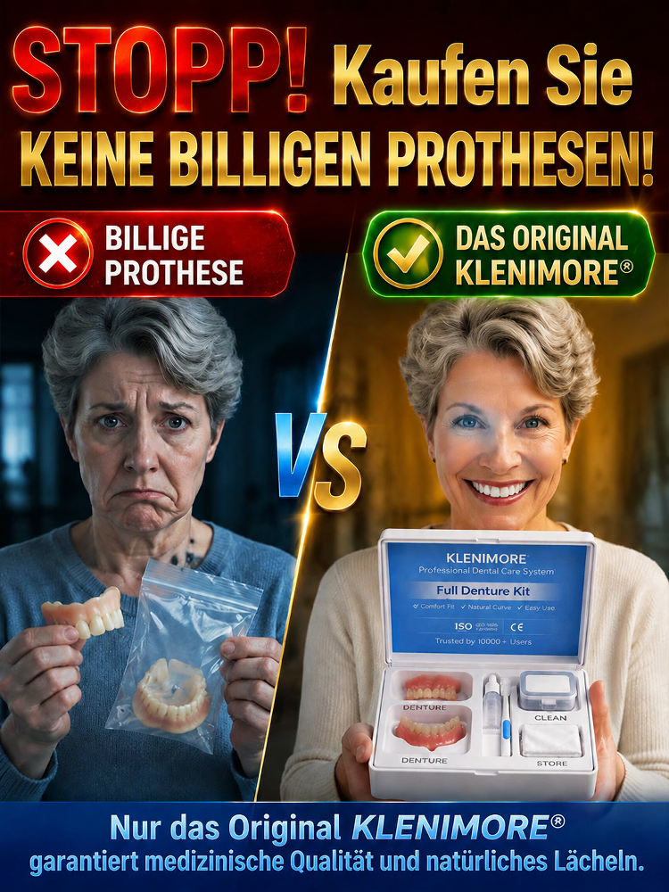 【✨ Flexi-Prothese ✨】Perfekter Halt in 3 Schritten: Absolut unsichtbar! 😁